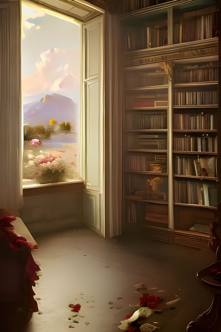 Broken vase, study 3