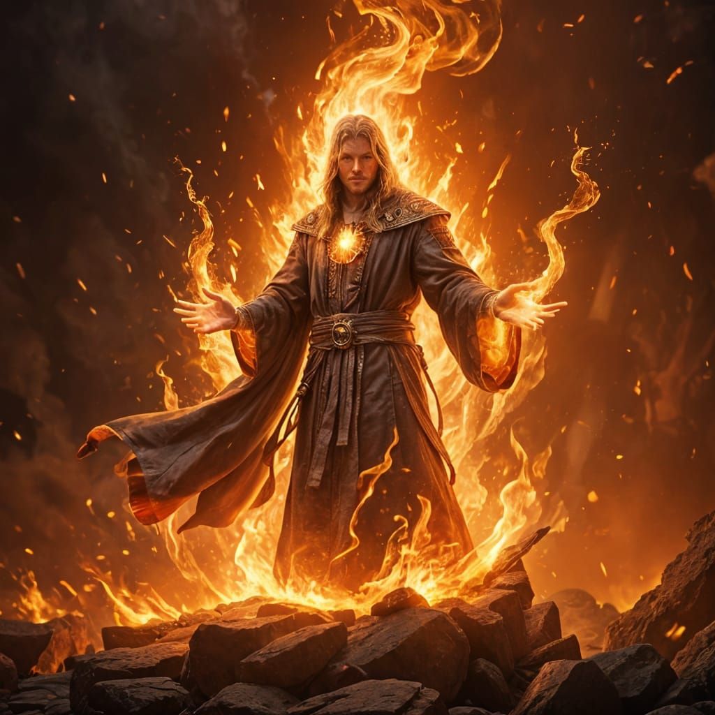 Mystical Fire Sorcerer