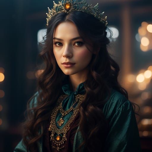 Gothic Queen Generated by AI