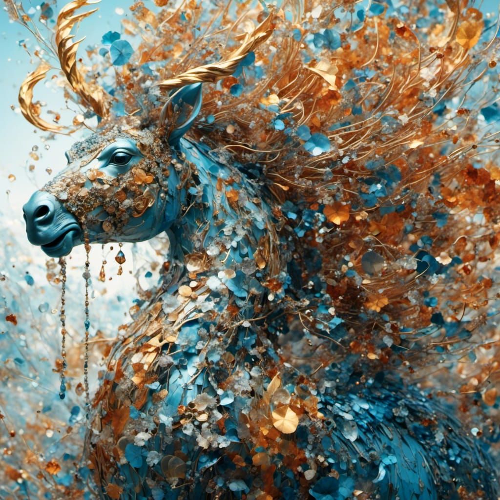 Fantastical Lucid Dreamscape AI Artwork