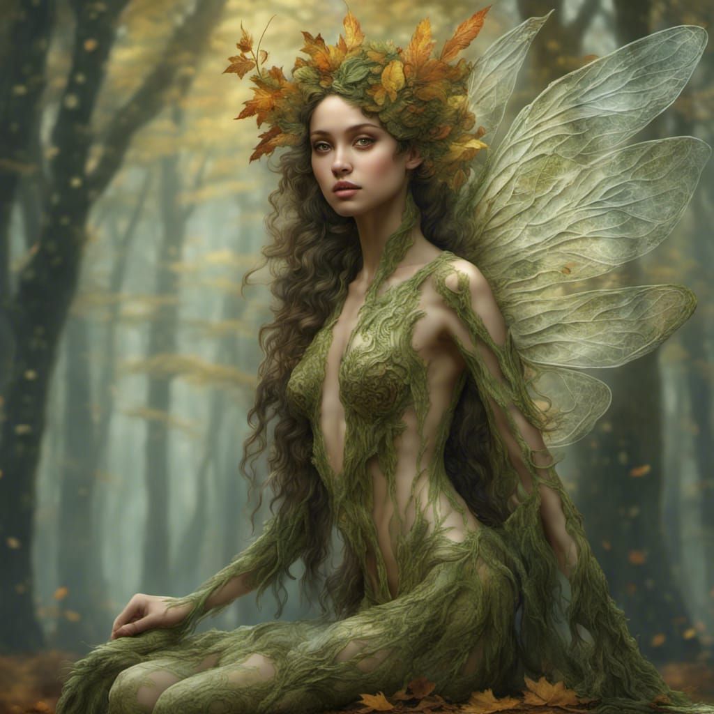 NCafe Gives You Wings - Autumnal Fairy (First)