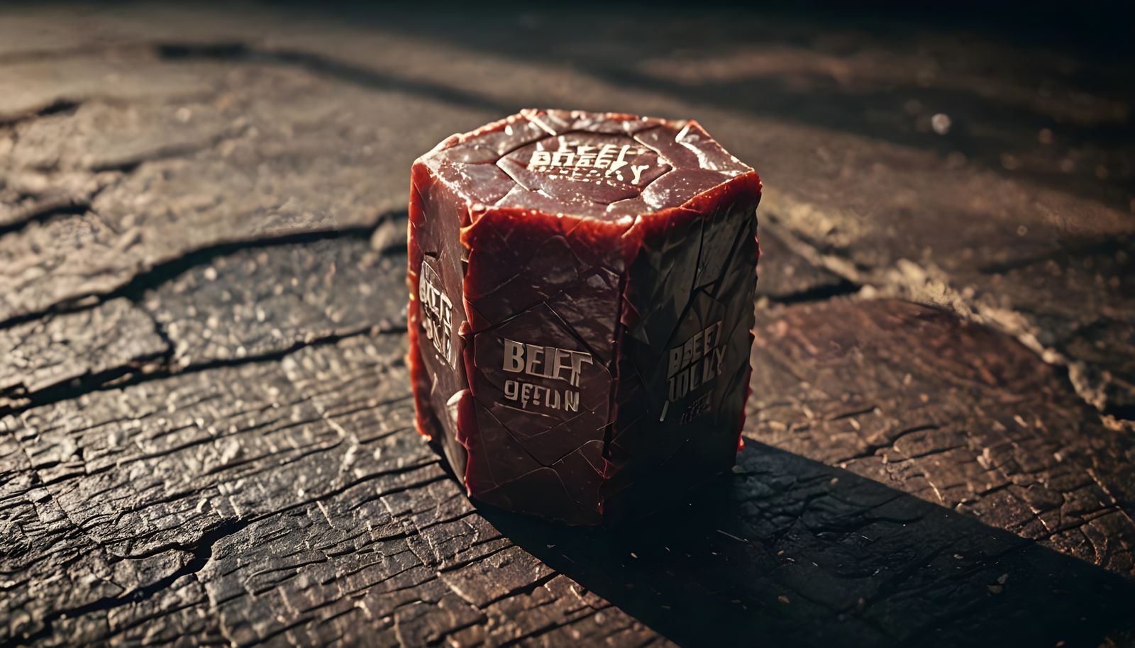Beef Jerky Hexagonal Prism Cinematic Still