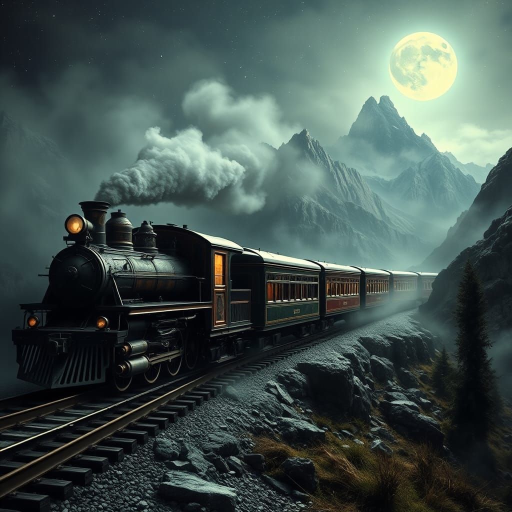 In 1897, a beautiful masterpiece of the Oriental Express 189...