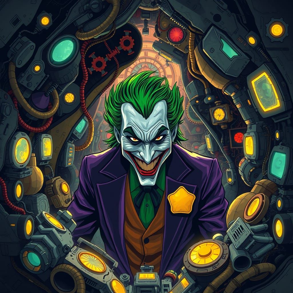 The Joker's Secret Tech-Filled Cave Hideout