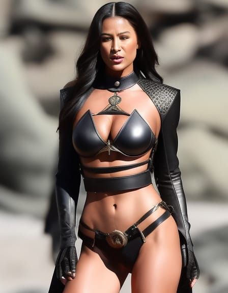 Striking Klingon Warrior Portrait in Detailed Digital Art