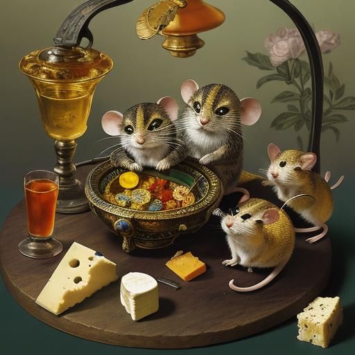 Glass Mouse Steals Cheese: Baroque and Expressionist Figurin...