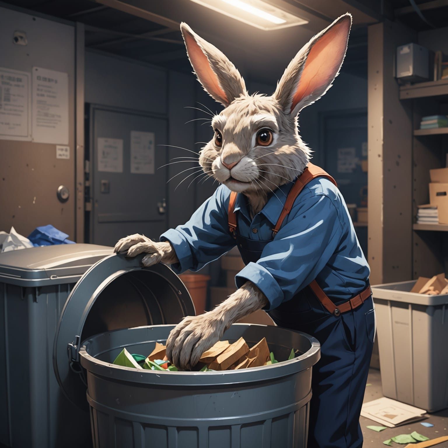 Magical Rabbit Discovery by Anime Janitor