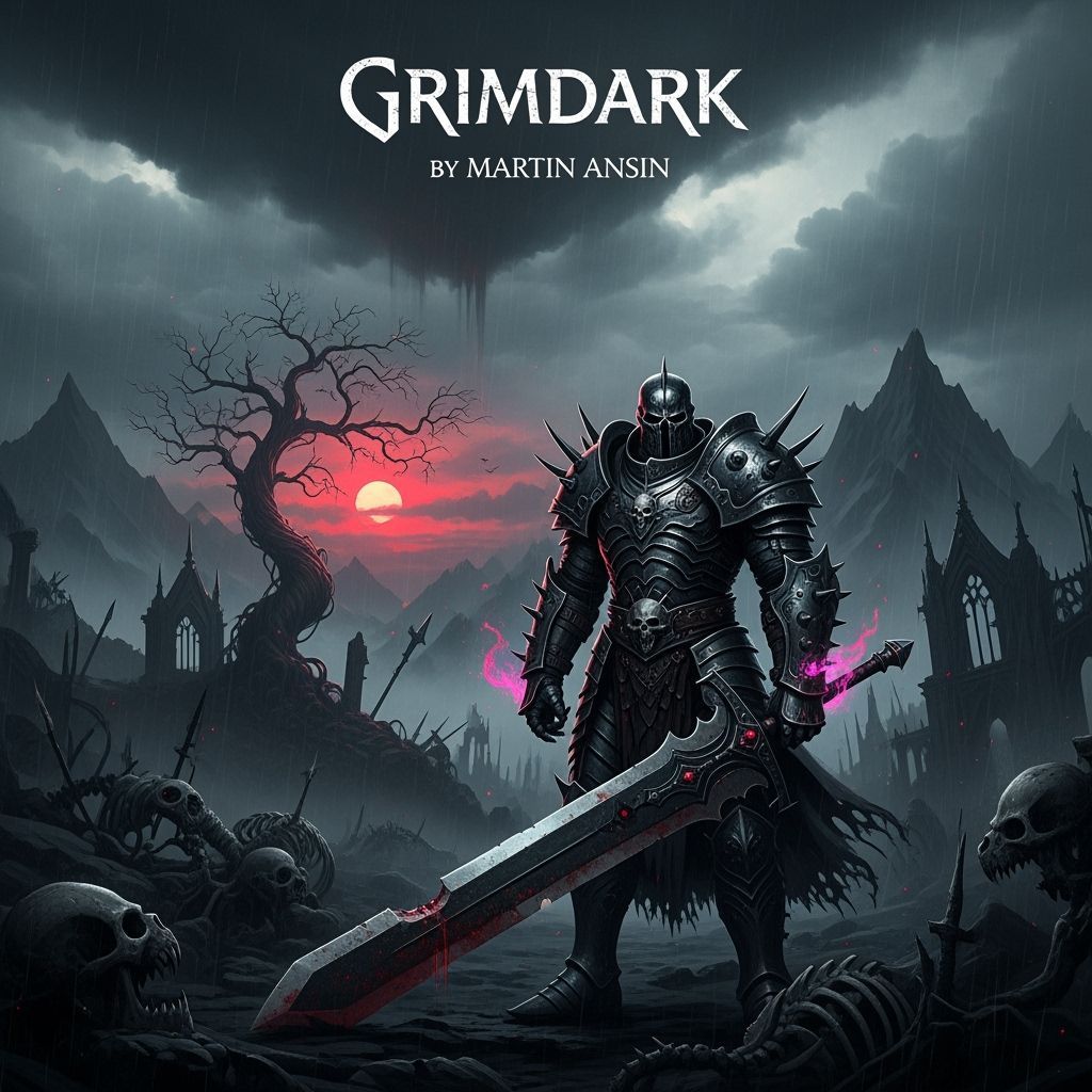 Grimdark Image in Dark Fantasy Style