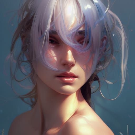 Detailed Portrait with Dynamic Lighting