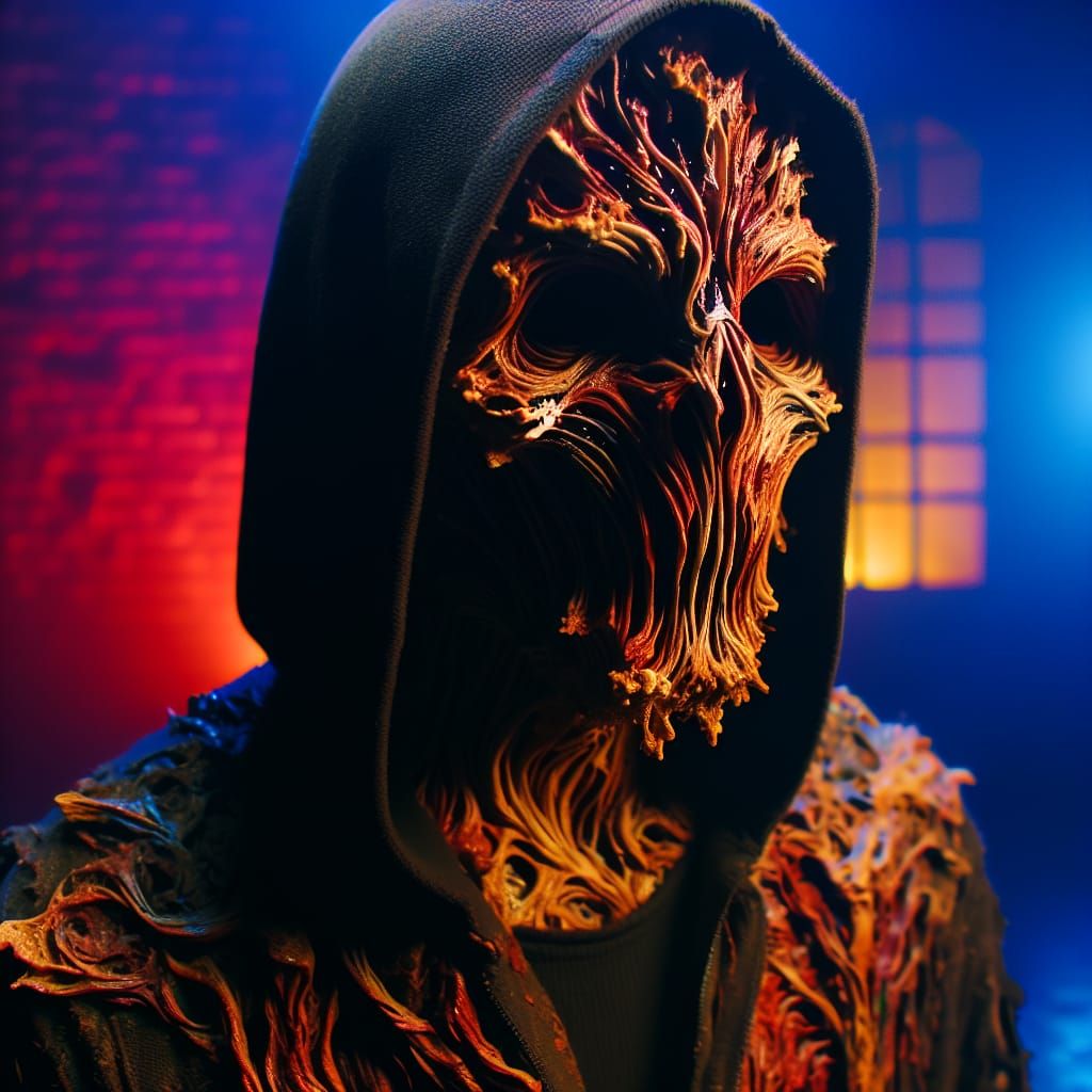 Hyperrealistic Horror Scene for Halloween Party