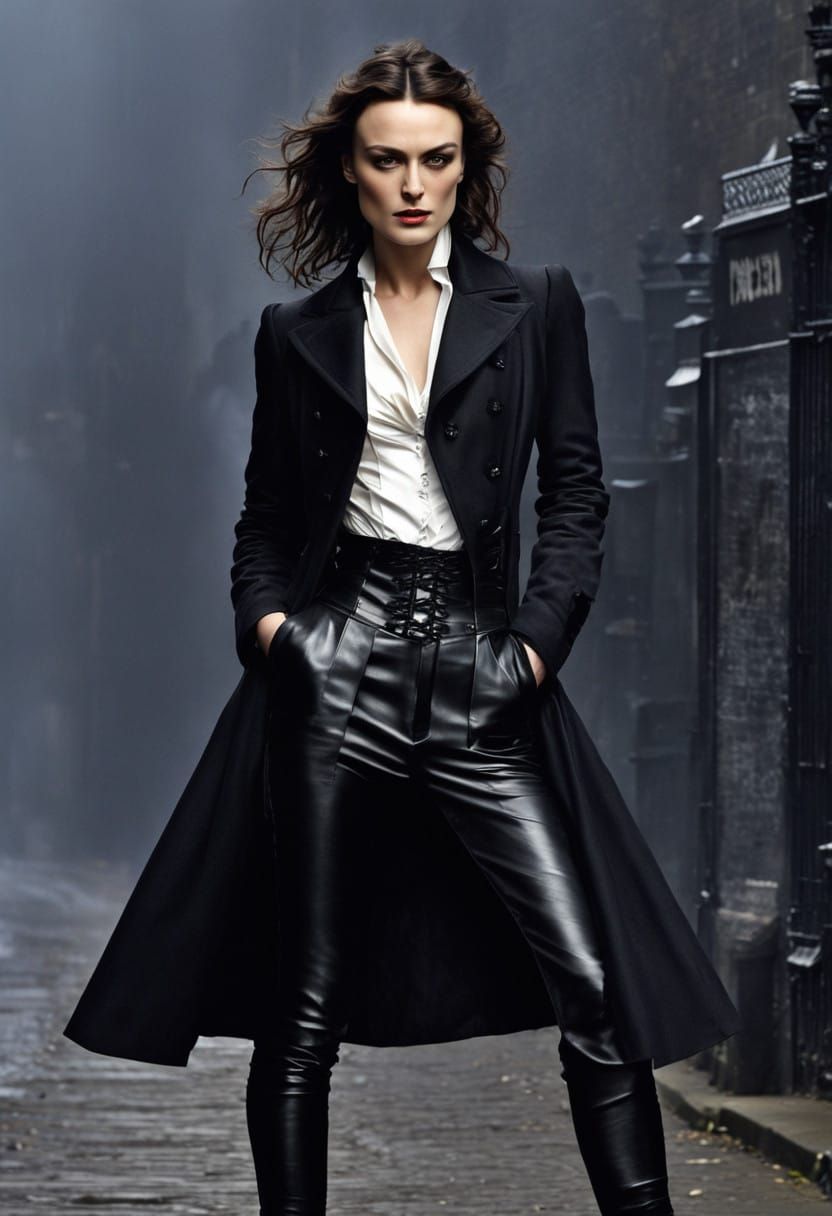 Ethereal Vampire Siren in Gothic London