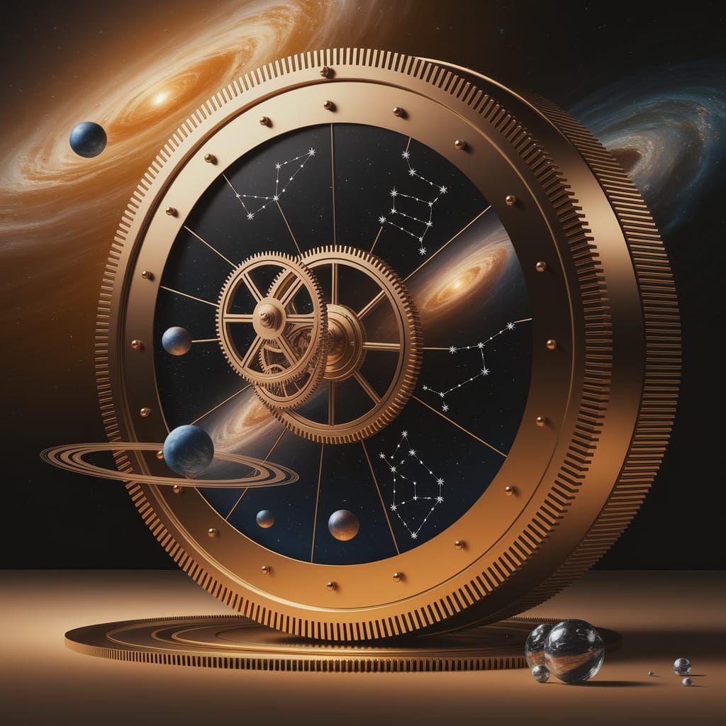 Celestial Machinery: Universe as Golden Clockwork