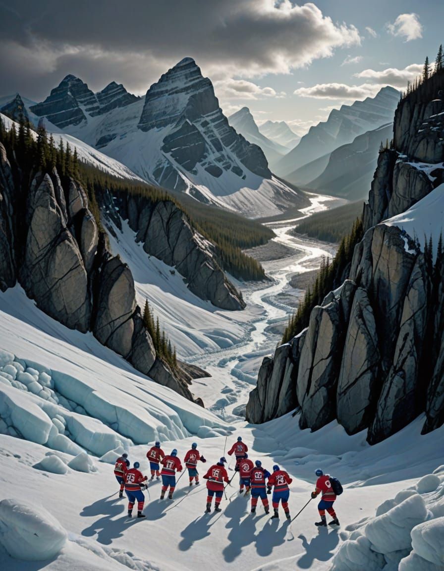 Ancient Mountain Philosophers in Majestic Canadian Wildernes...