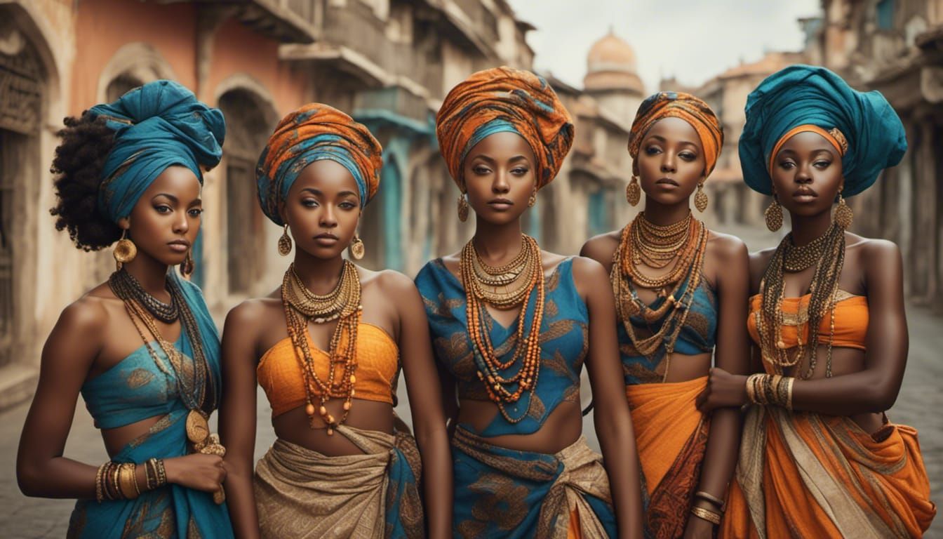 Celebrating Melanin Beauty: Portraits of Black Women