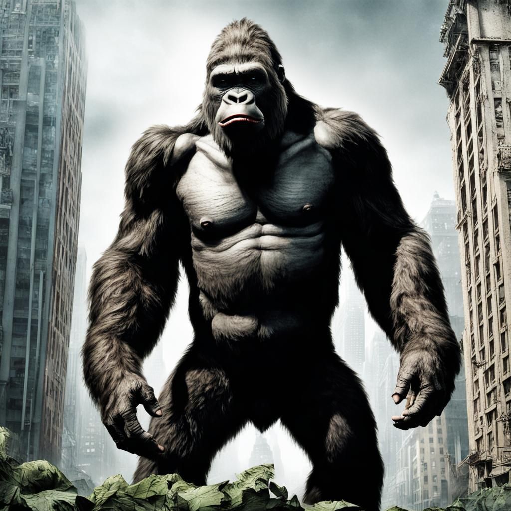 King Kong AI Image: The Iconic Gorilla