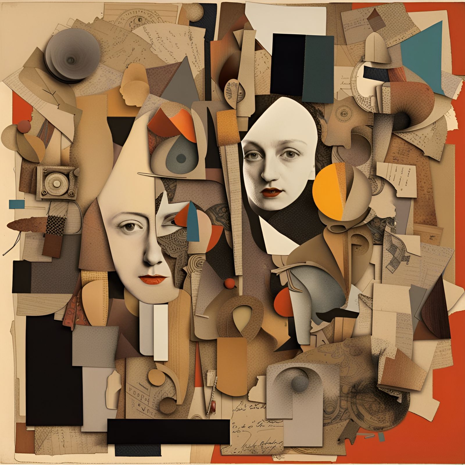 "Merz" (Homage to Kurt Schwitters)