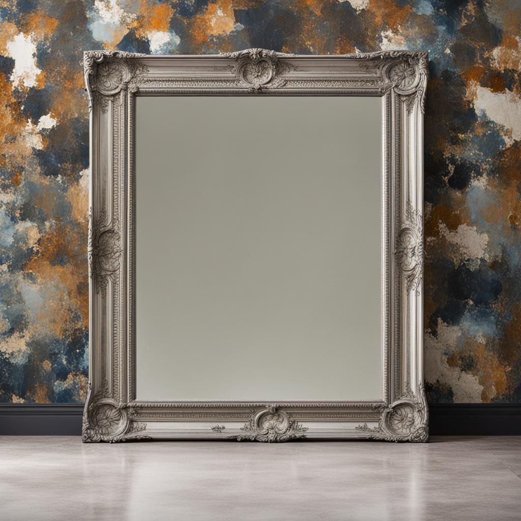Mirror Reflecting an Unseen Painting