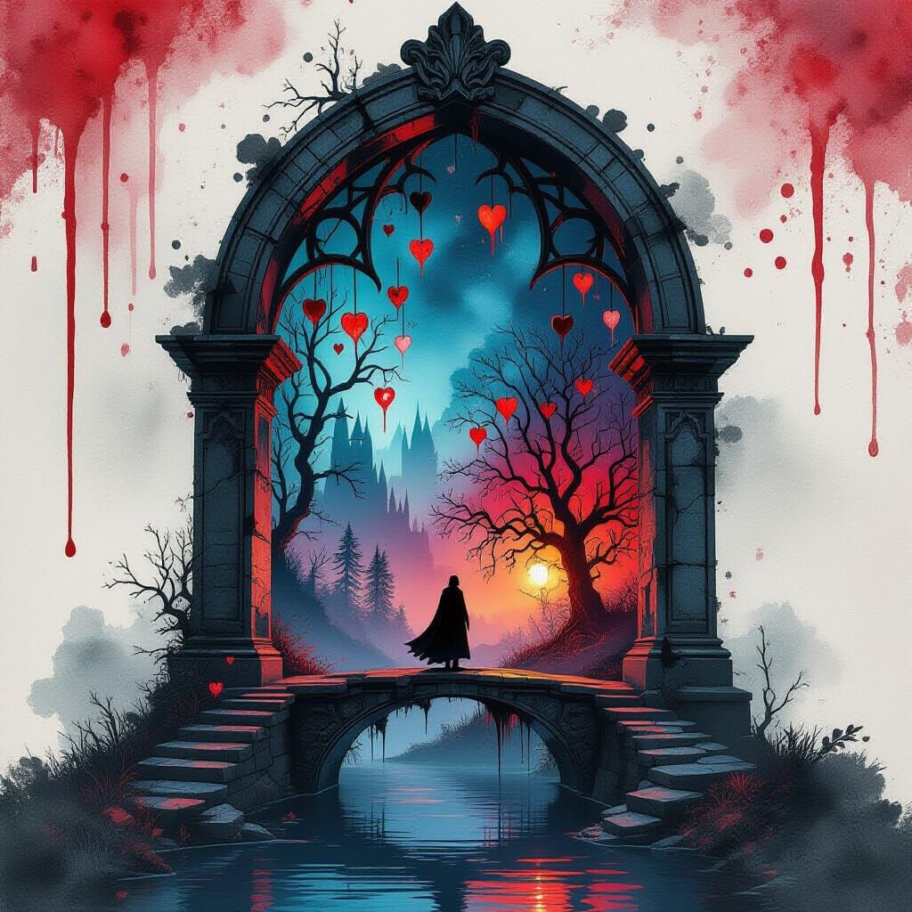 Dark Valentine's Curse Over Dracula's Castle