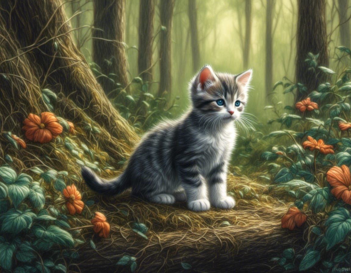 Enjoying the forest ...