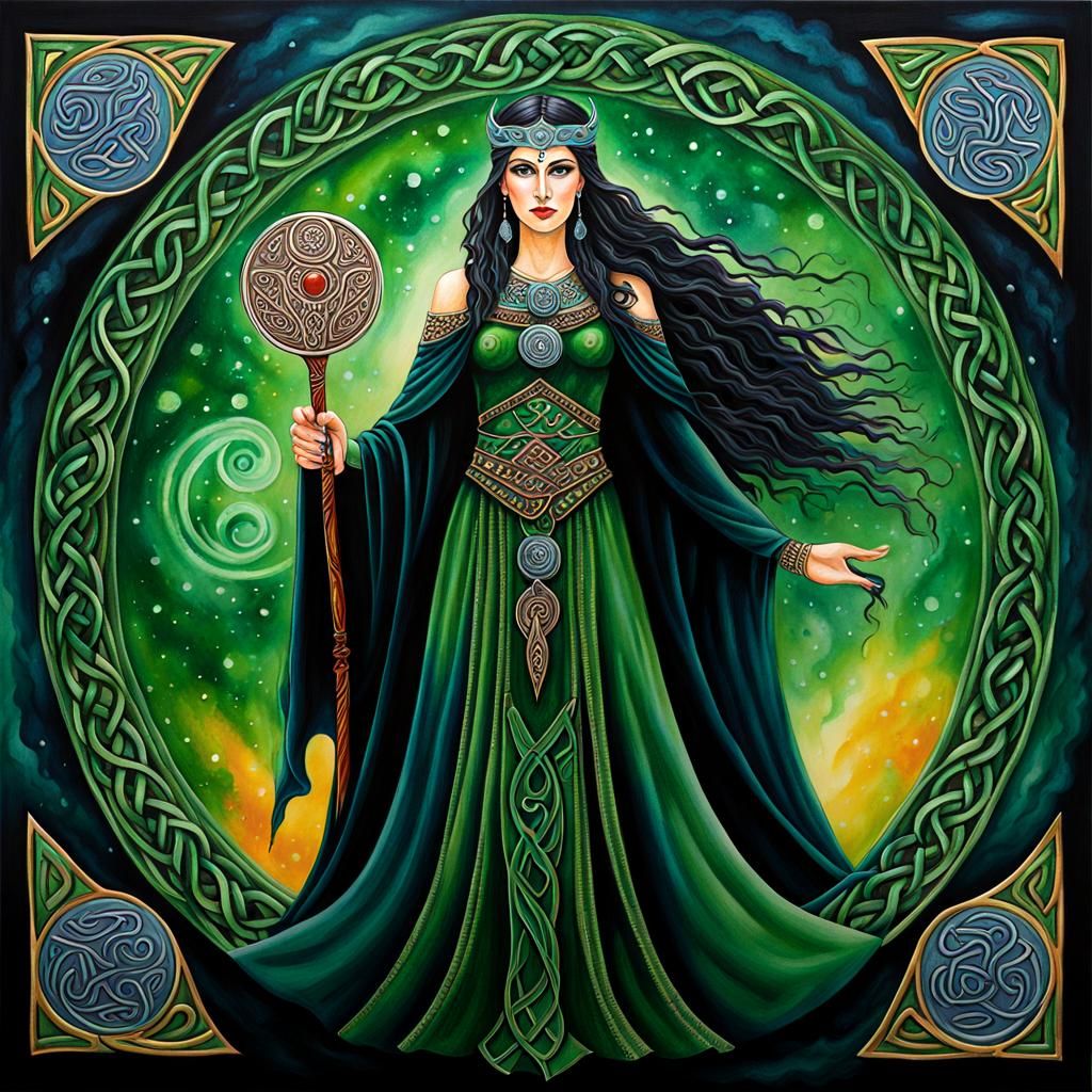 Celtic Mythology Goddess Morrigan