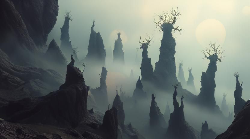 Abstract Rendering of a Strange Land