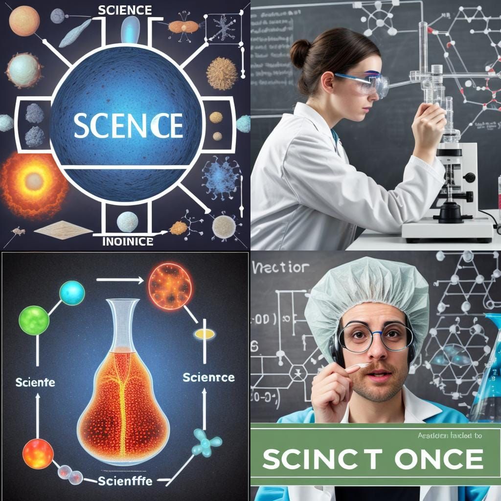 AI Generated Image of Science