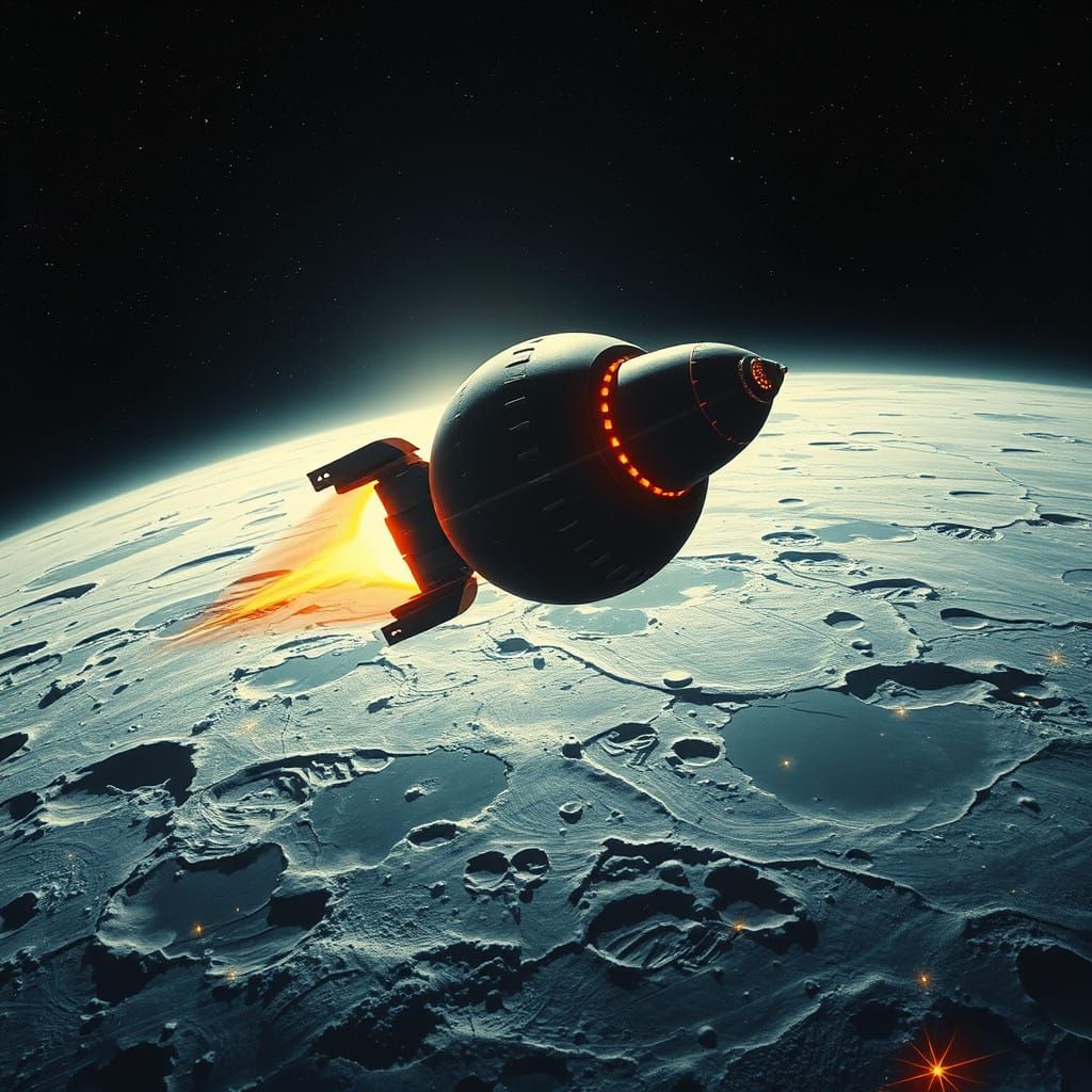 Astronomical Apocalypse in Neon