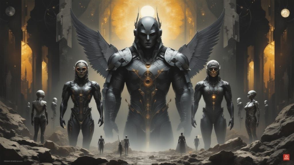 Space Crooks and the Alien Temple Guardian