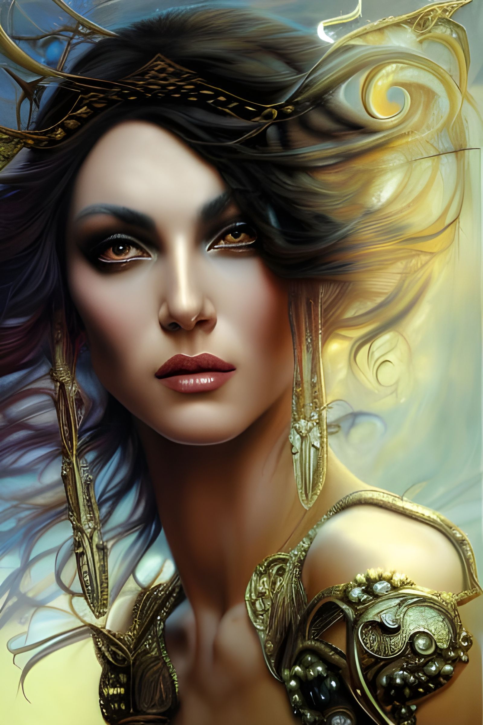 Beautiful Fantasy Sorceress
