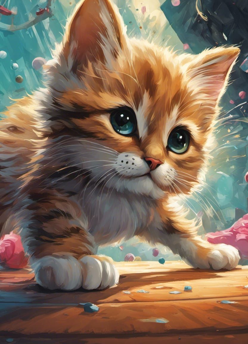 Fierce Kitty!  Never Send a Dog to do a Cat’s Job!