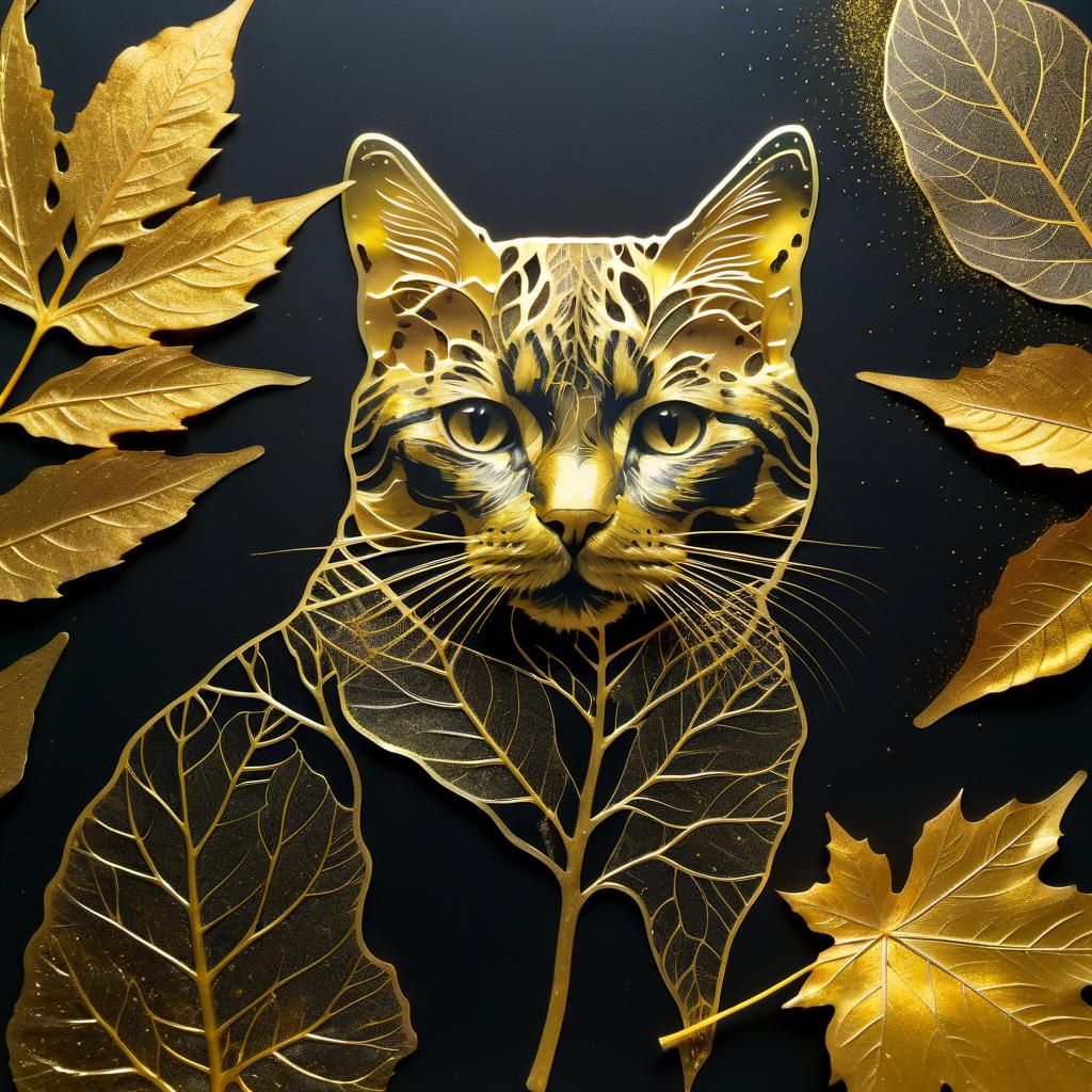 golden autumn leaves