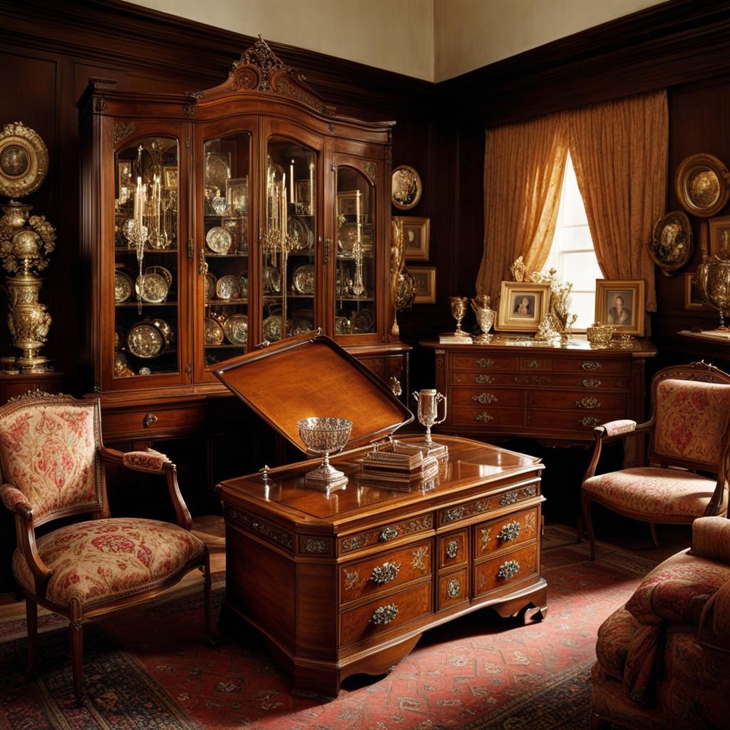 Ghostly Visit in Antique Home