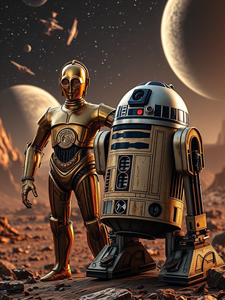 Heroic Droids in a Star Wars Galaxy