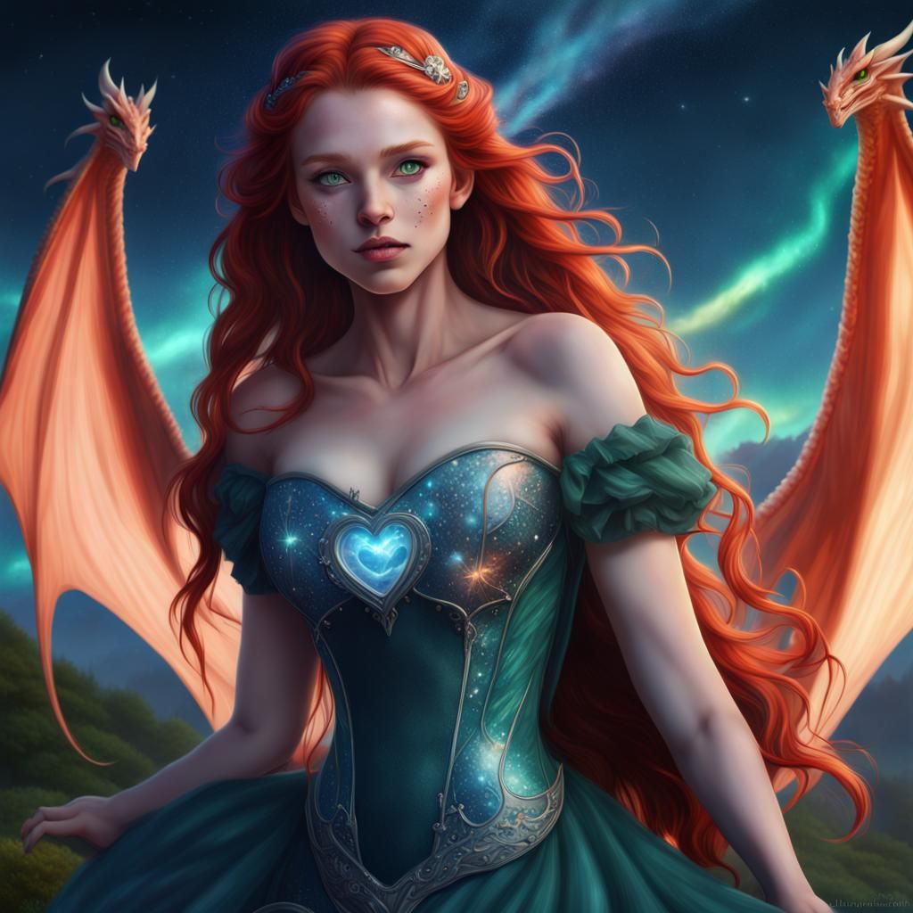 Ember: Magical Girl in a Cosmic Landscape