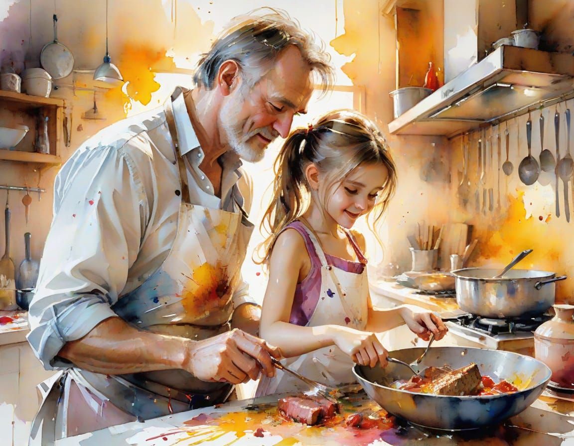 🥇dad mode dinner time