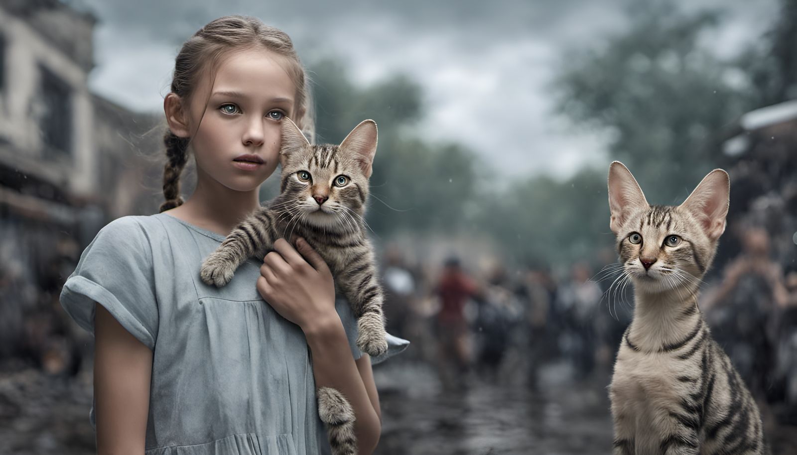 Alien People Pets: Bizarre Hyperreal Photography