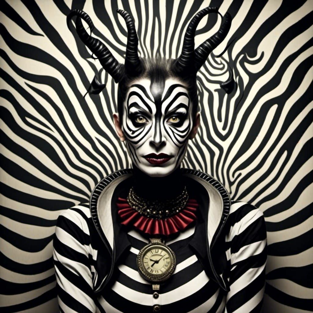 Freak Show: Horns and Halos in Cyberpunk Style