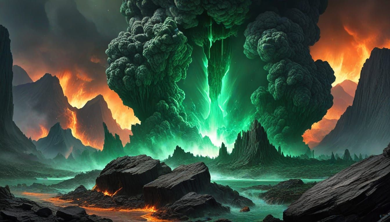 emerald eruption