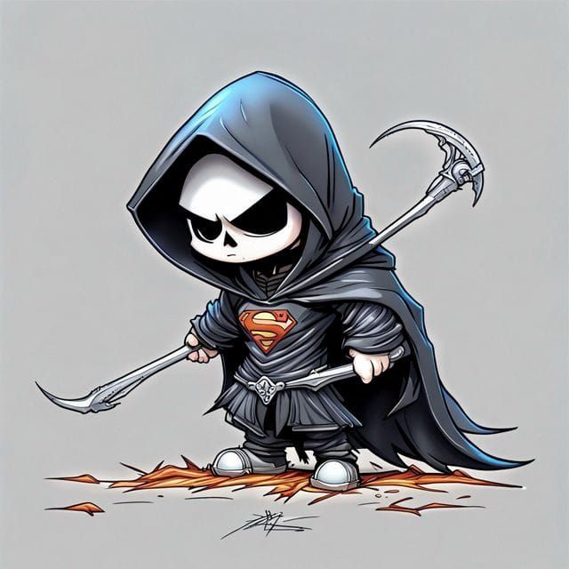 Chibi Grim reaper