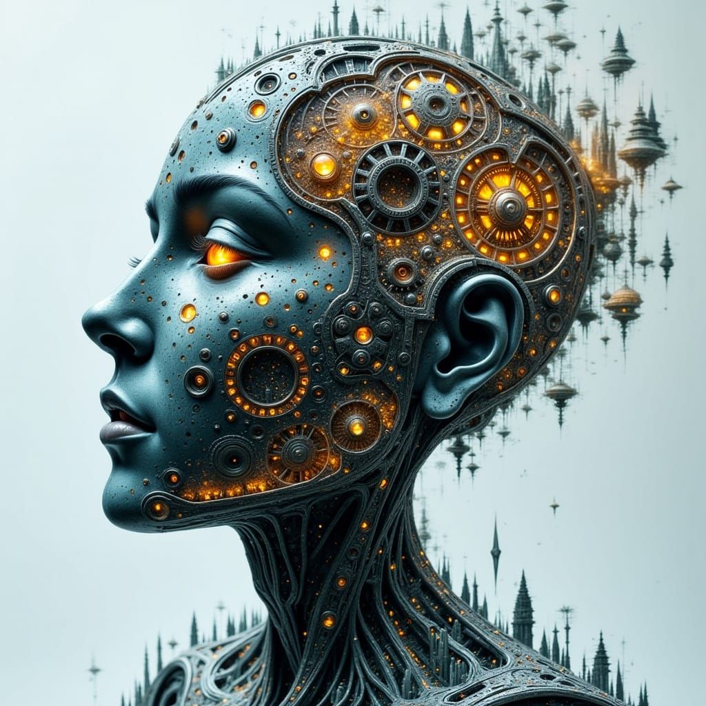 Robots Expressing Human Emotions in Surreal Style