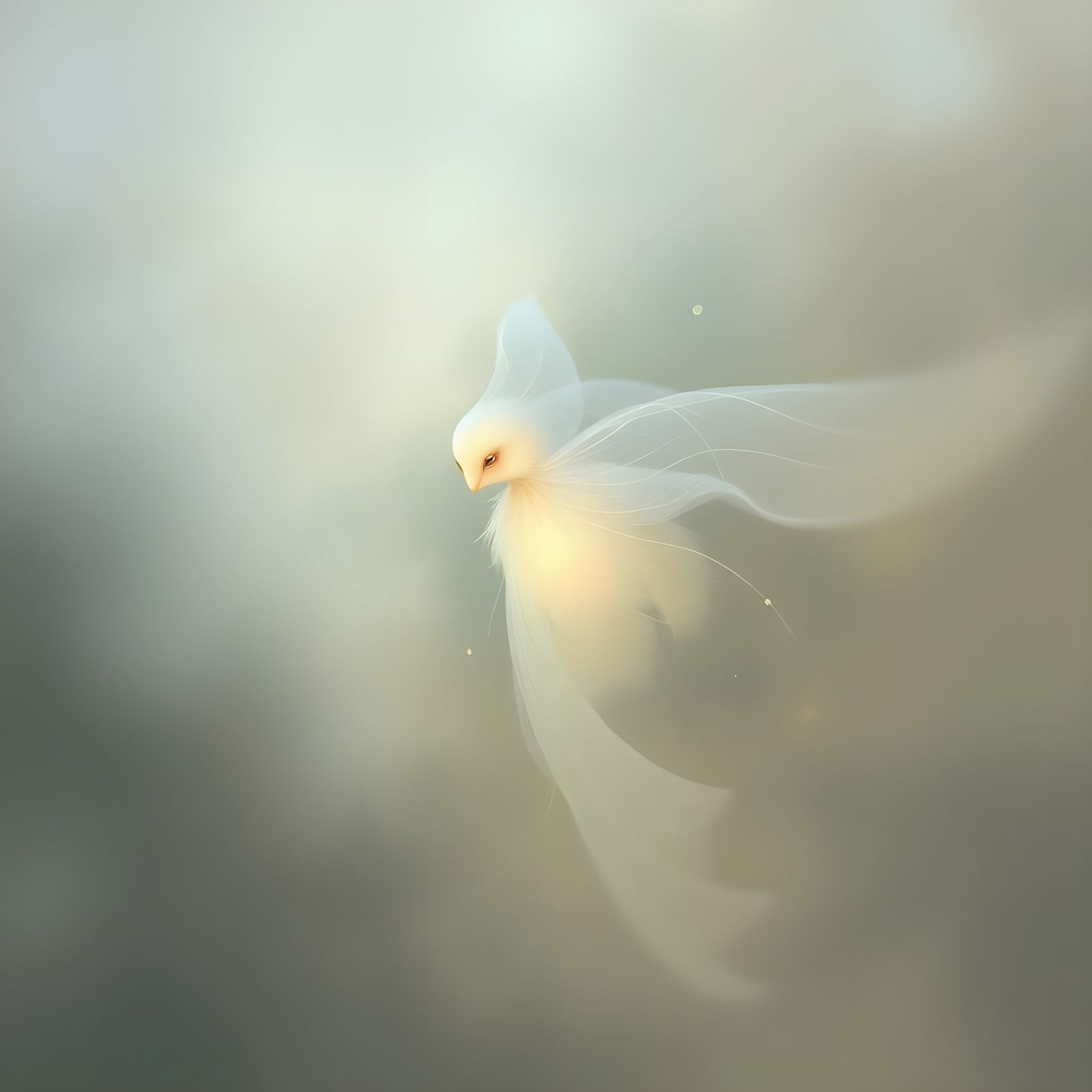 Ethereal Whispers in a Dreamy Landscape