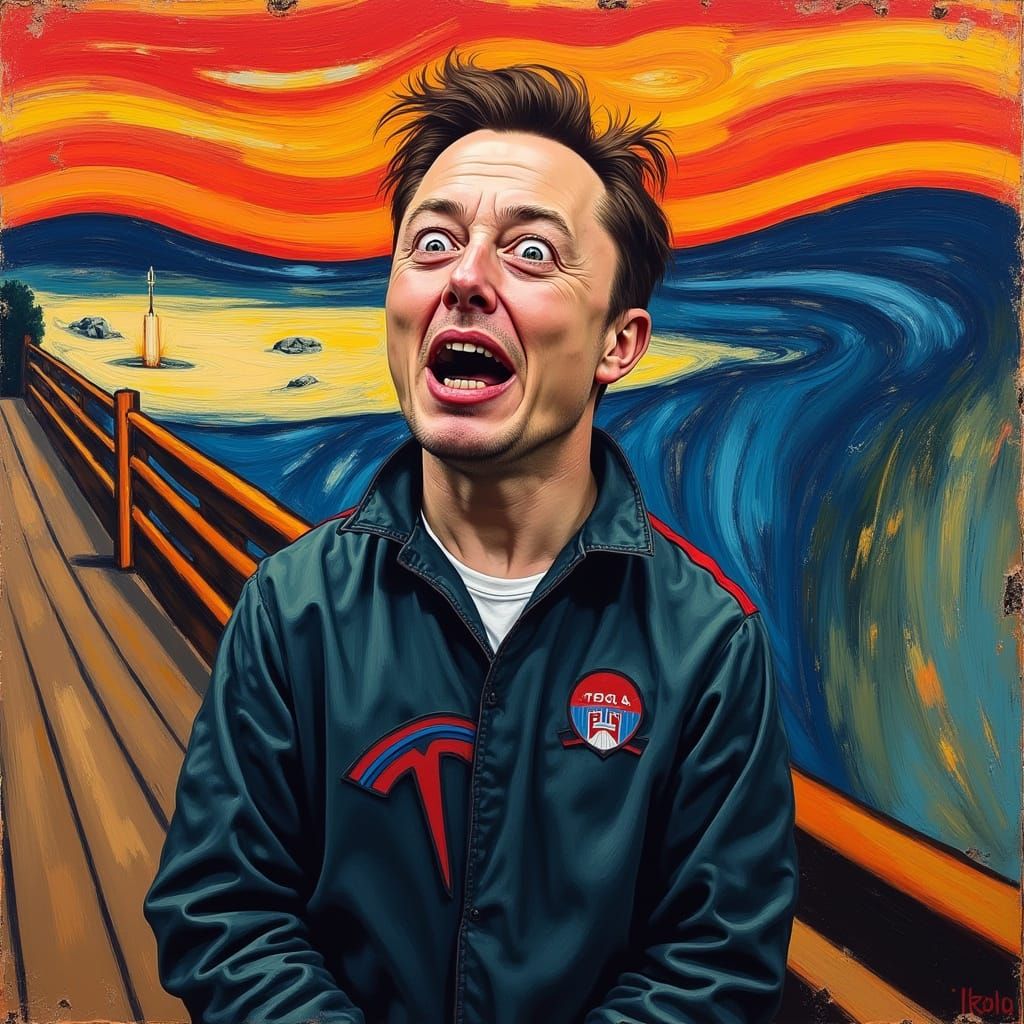 Entrepreneur's Existential Crisis in Expressive Oil