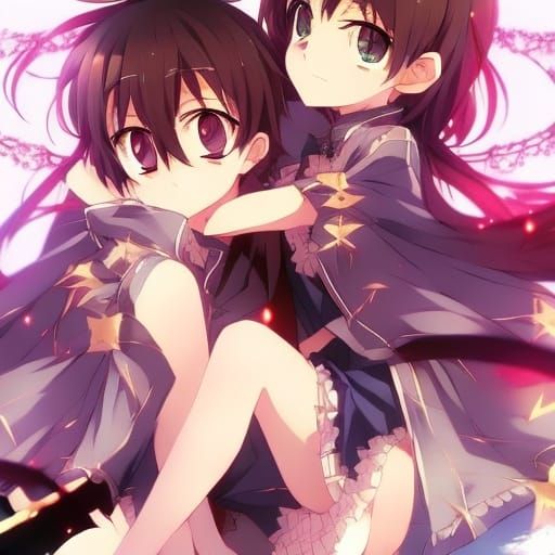 Heart Eyes in Anime Style