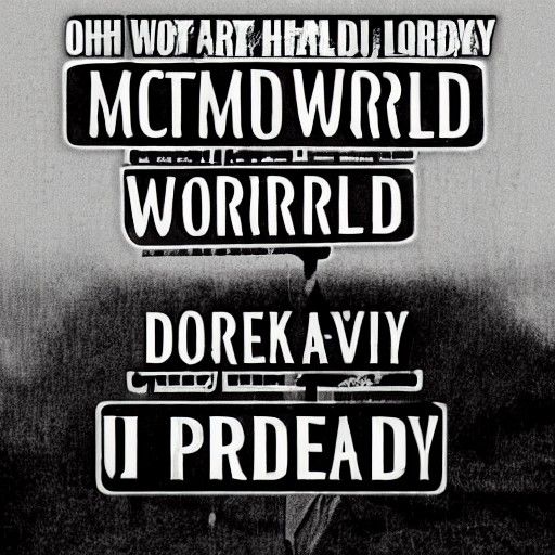 Lovely Horrid World: An AI Interpretation