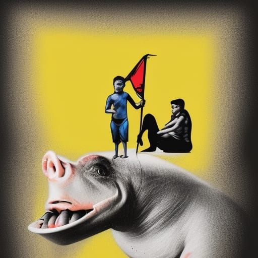 Lord of the Flies: Pop Art Screen Print