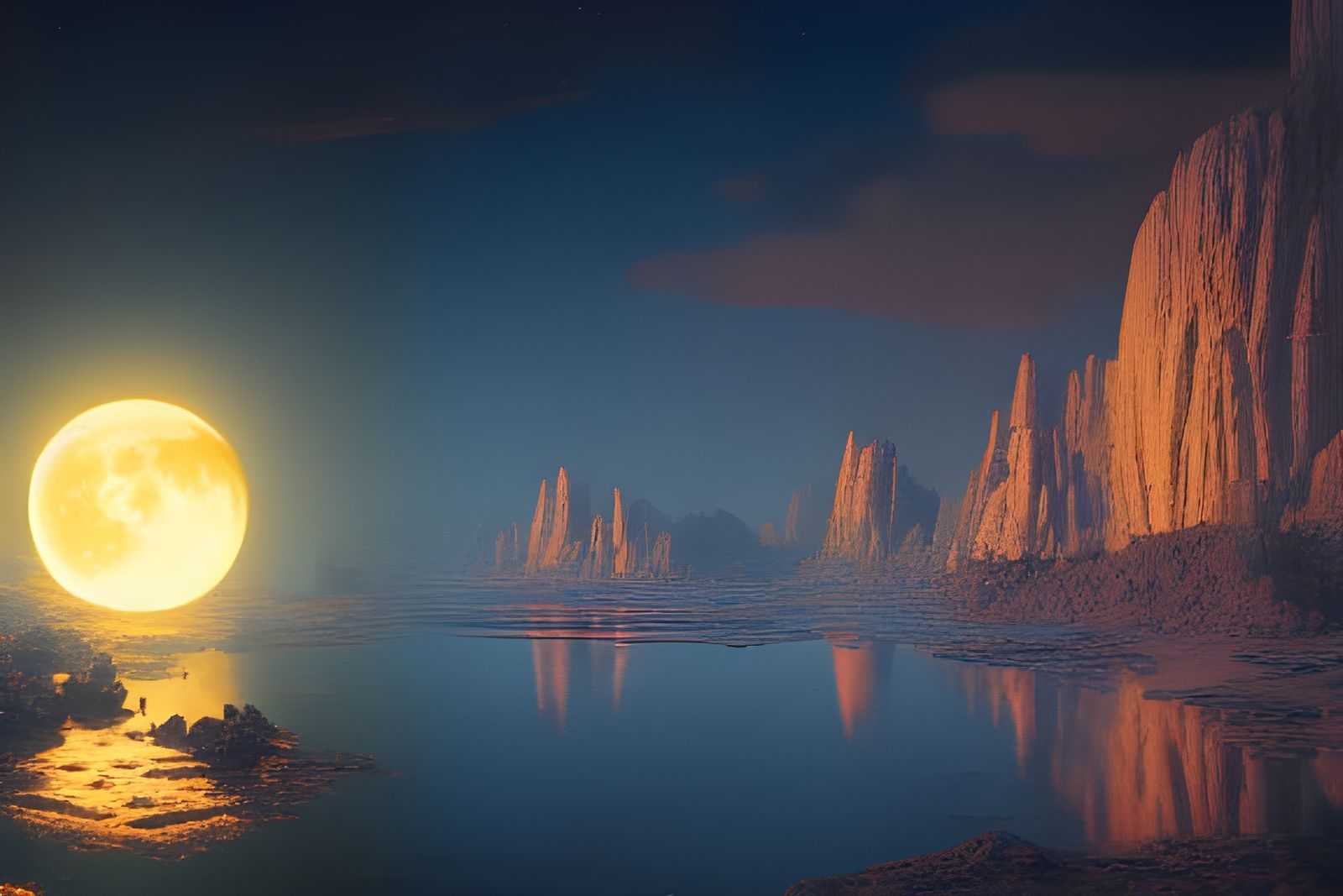 Moonset