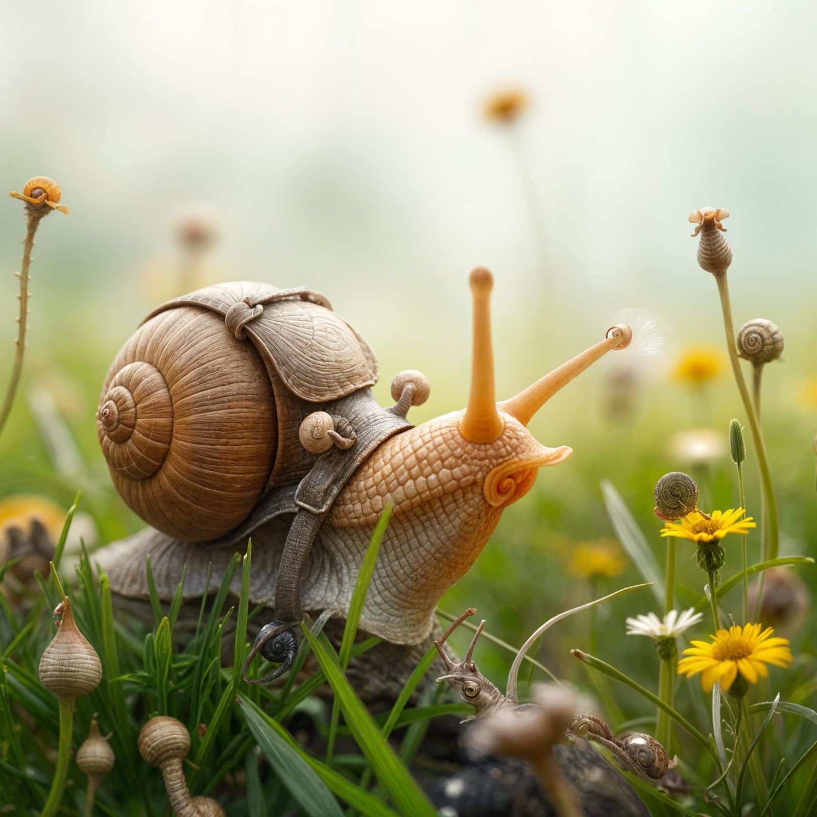 Curious Snail Image