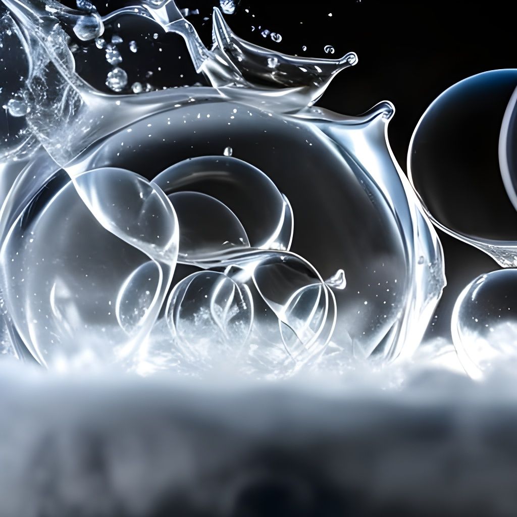Cigarette Smoke Transforms into Water Bubbles: Hyperrealisti...