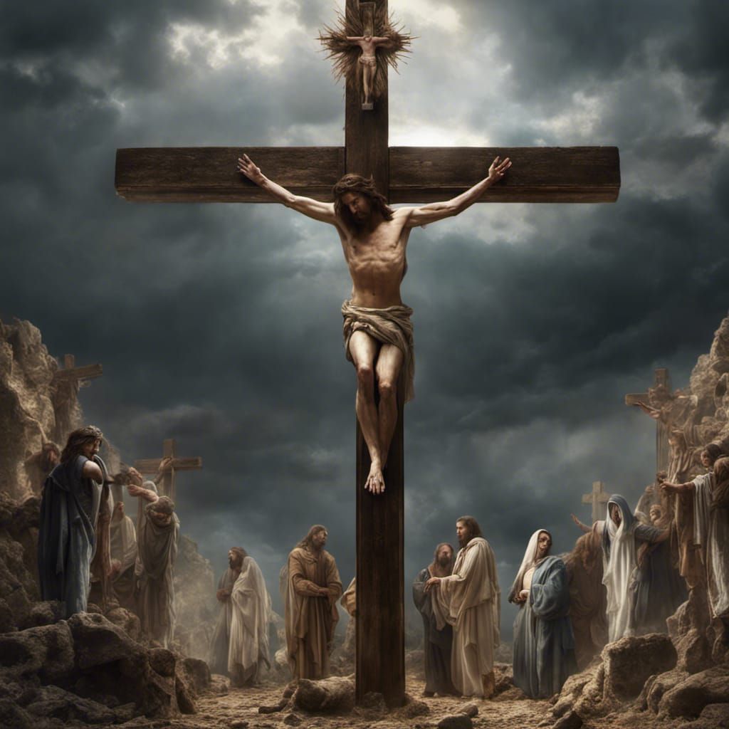 Jesus died on the cross