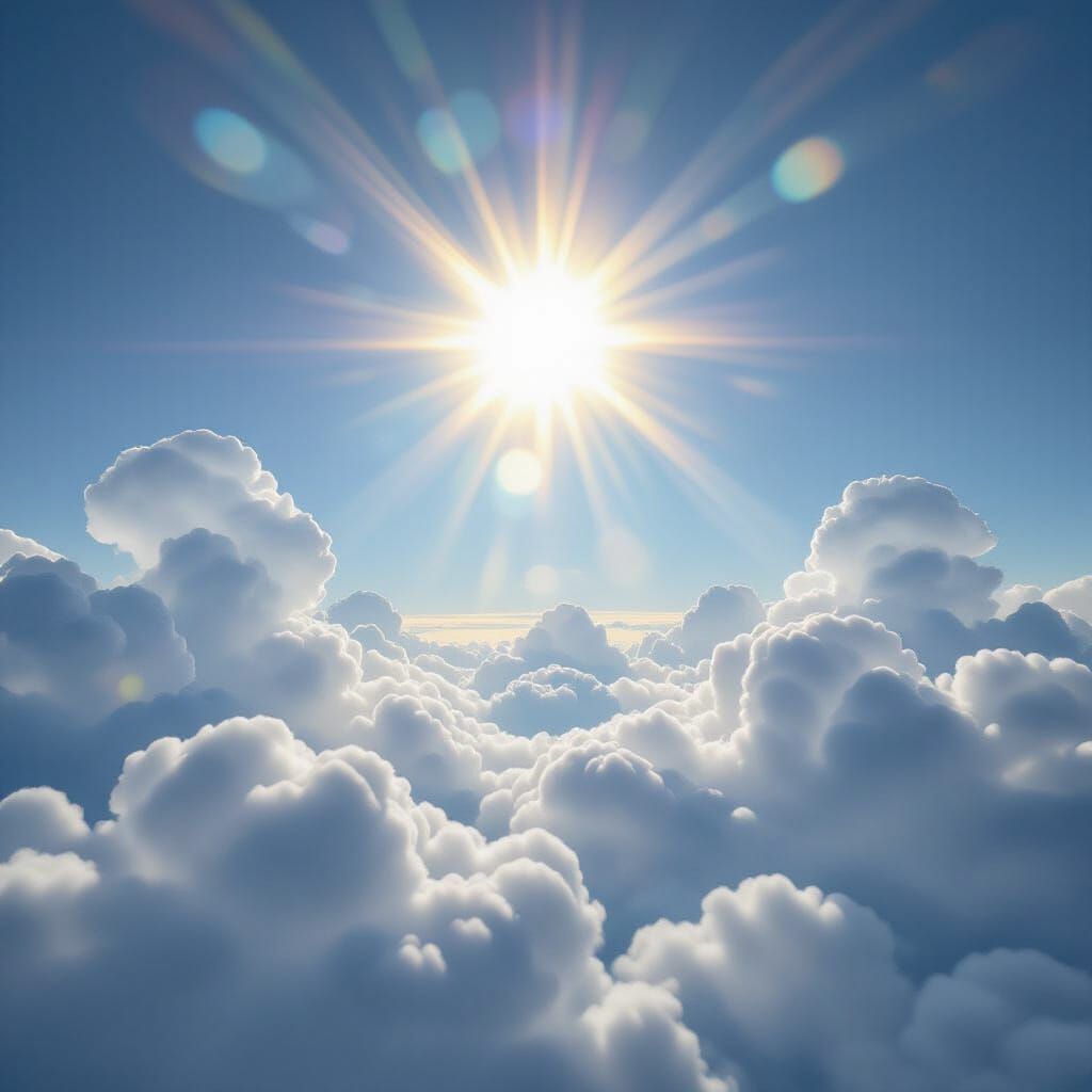 Heavenly Starfleet Officer in Divine Sunshine